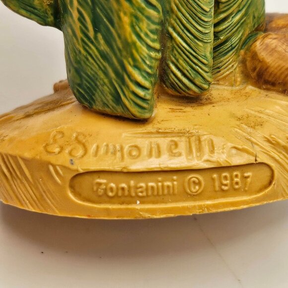 Fontanini 5" 1987 ABRAHAM 142 Holy Family Depose Italy Nativity Roman Simonelli - Picture 7 of 9